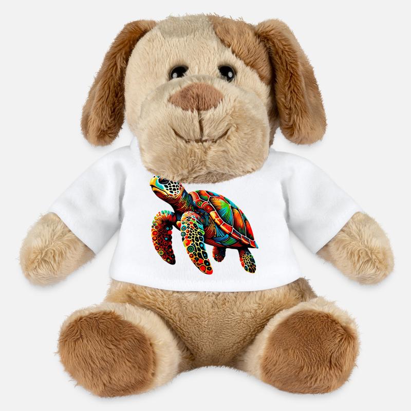 Schildkröte - MiniFeet® Hund Helge - Weiß
