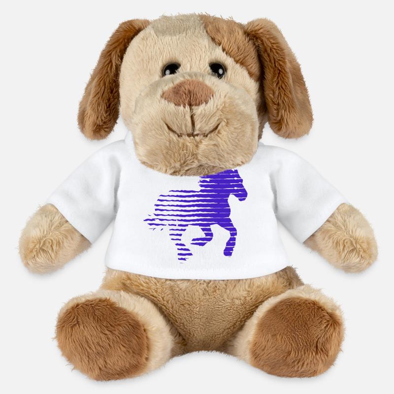 PFERD. HENNE. HAHN. TIER. VOGEL. EINHORN. ERZÄHLUNG - MiniFeet® Hund Helge - Weiß