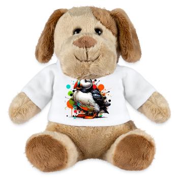 Papageitaucher - MiniFeet® Hund Helge - Weiß - Vorne