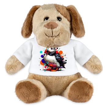 Papageitaucher - MiniFeet® Hund Helge - Weiß - Vorne