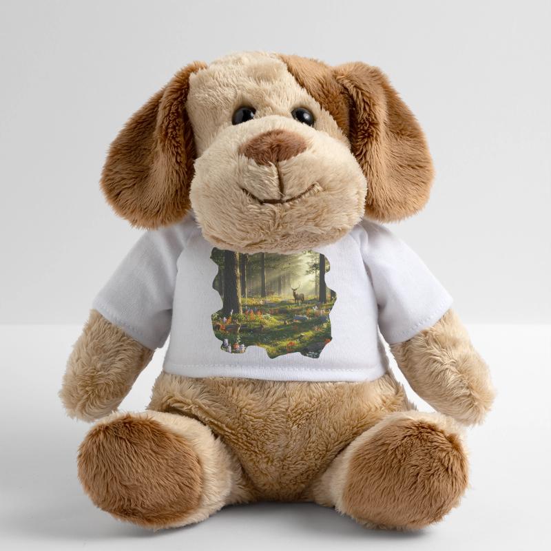 Forêt / Forest Chien en peluche Helge MiniFeet®