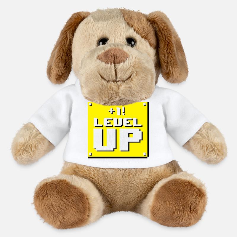 Panneau de mise à niveau - Chien en peluche Helge MiniFeet® - blanc