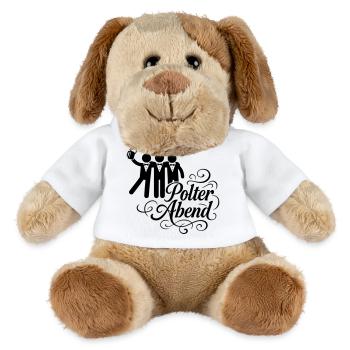 Polterabend Junggesellenabschied - MiniFeet® Hund Helge - Weiß - Vorne