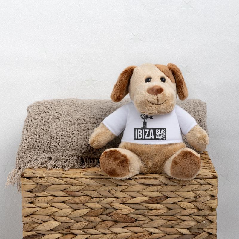 Île d’Ibiza Silhouette Éolienne Chien en peluche Helge MiniFeet®