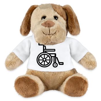 wheelchair - MiniFeet® Dog Helge - white - Front