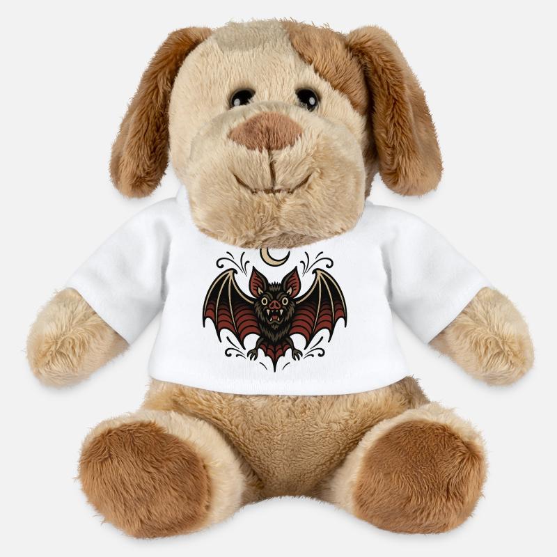 Moon Bat Night Magic - MiniFeet® Dog Helge - white