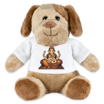 Ganesha Tabla - MiniFeet® Dog Helge - white - Front