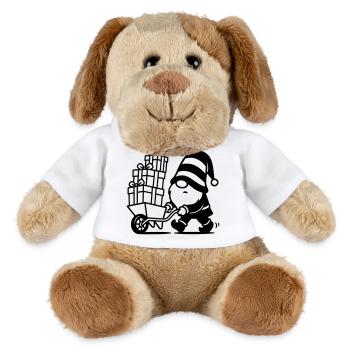 wicht schubkarre - MiniFeet® Hund Helge - Weiß - Vorne
