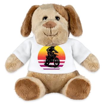 Direkte Motocross Aussage - MiniFeet® Hund Helge - Weiß - Vorne