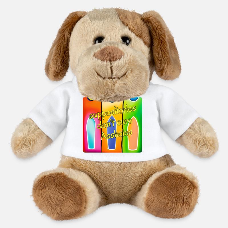 Suppo.EN - MiniFeet® Dog Helge - white