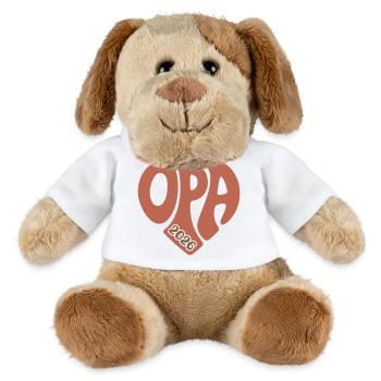Opa 2026 - MiniFeet® Hund Helge - Weiß - Vorne