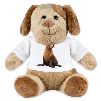 Sea Lions Sea Lion - MiniFeet® Dog Helge - white - Front