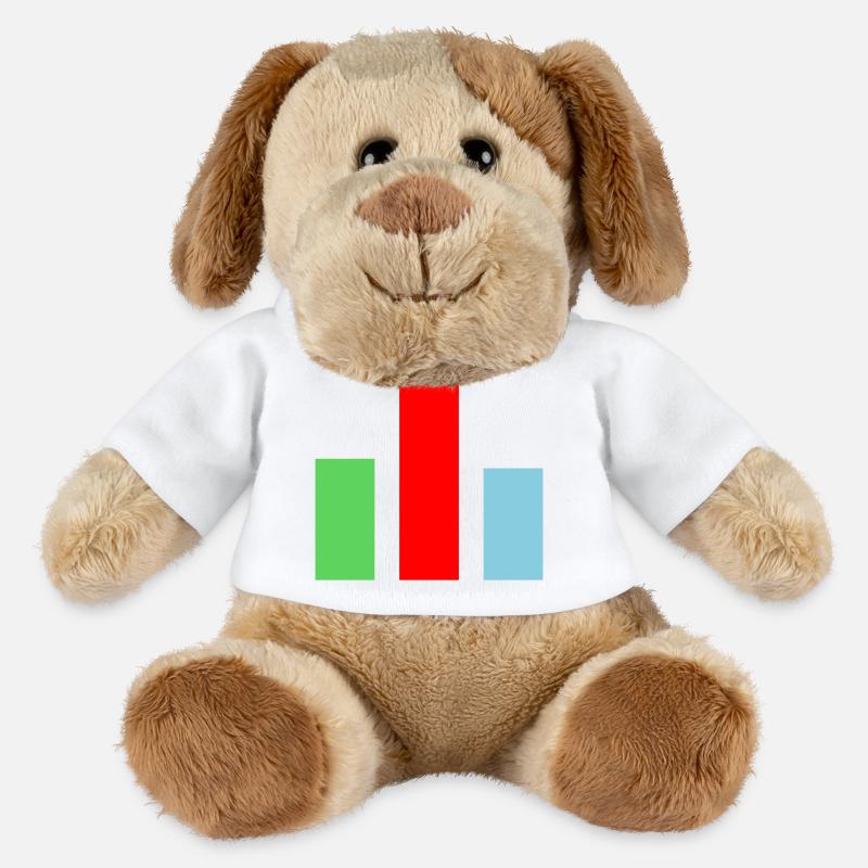 Statistiques du graphique à barres - Chien en peluche Helge MiniFeet® - blanc