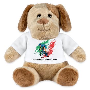Passage dello Stelvio Grimpeur Colour Burst - Chien en peluche Helge MiniFeet® - blanc - Devant