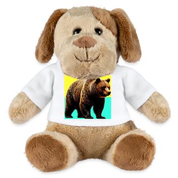 bear - MiniFeet® Dog Helge - white - Front