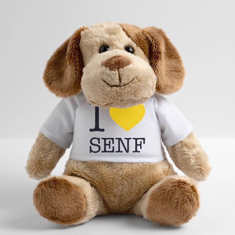 J’adore la moutarde Chien en peluche Helge MiniFeet®