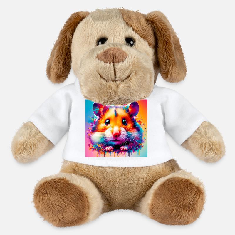 Hamster - MiniFeet® Hund Helge - Weiß