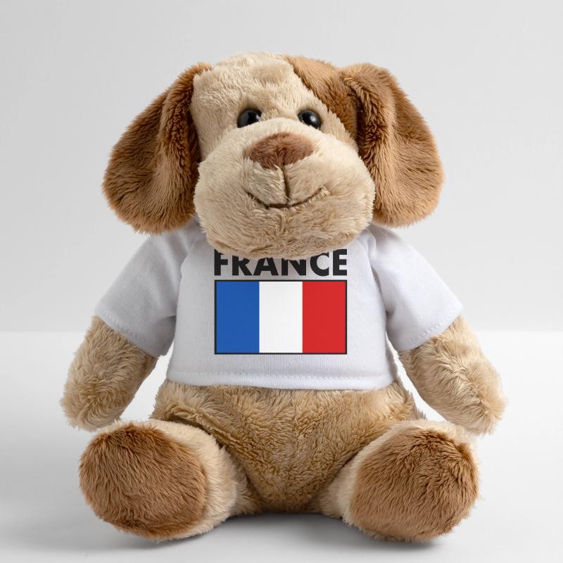 FRANCE DRAPEAU Chien en peluche Helge MiniFeet®