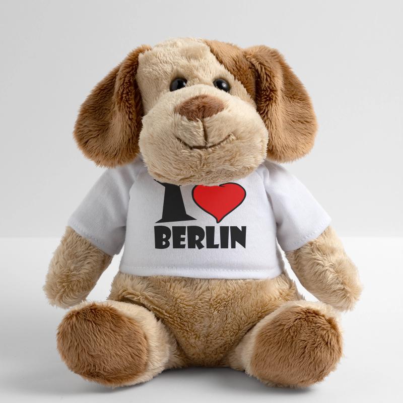 J'adore berlin Chien en peluche Helge MiniFeet®
