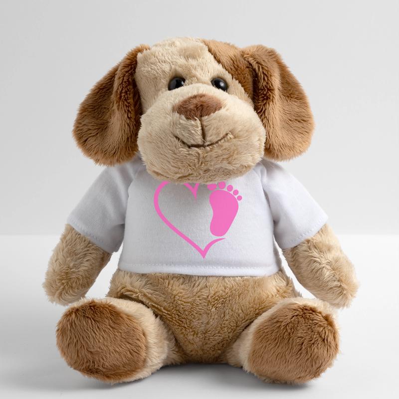 Empreinte de bébé Chien en peluche Helge MiniFeet®