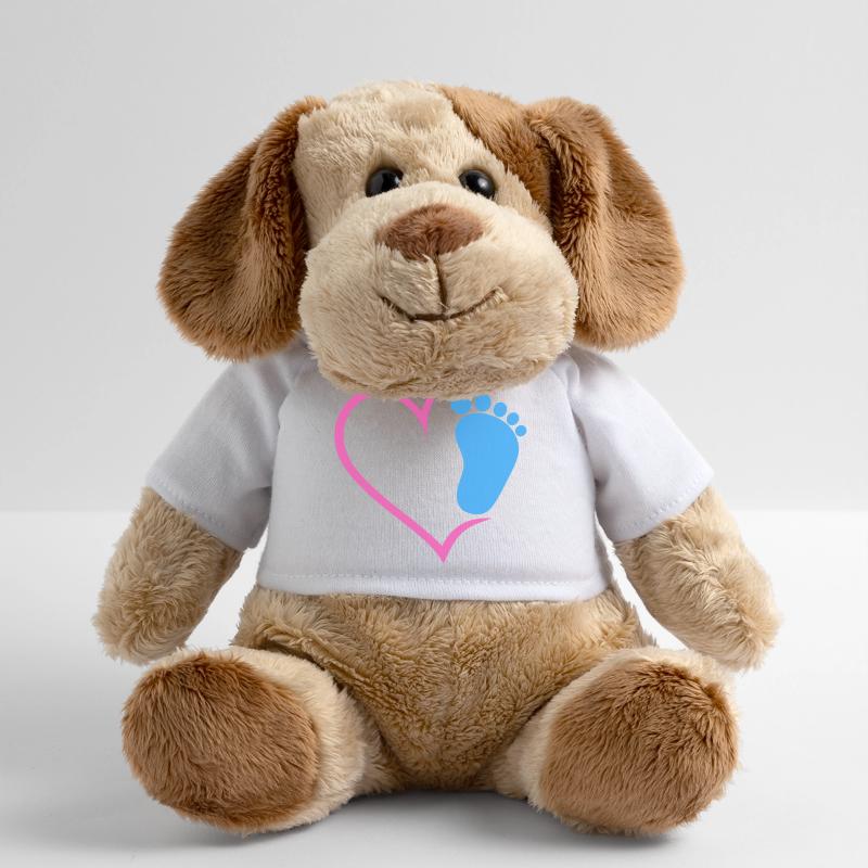 Empreinte de bébé Chien en peluche Helge MiniFeet®