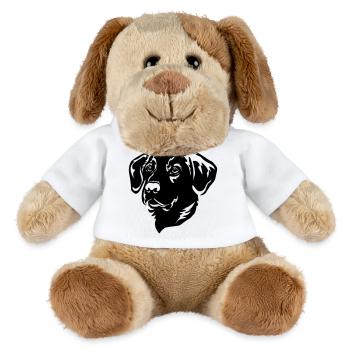 Labrador Head - MiniFeet® Dog Helge - white - Front