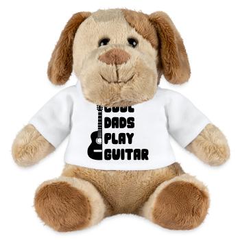 Cool dads play guitar. Vadardag # - MiniFeet® Dog Helge - white - Front