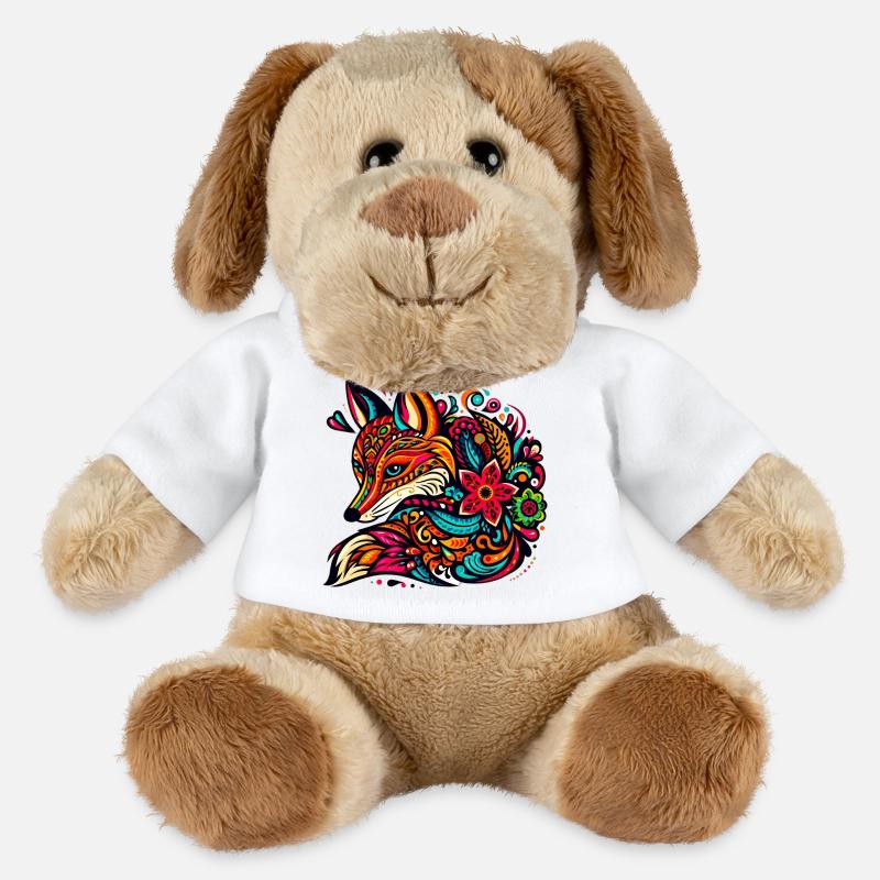 Fuchs - MiniFeet® Hund Helge - Weiß