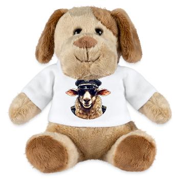 Sheep Policewoman - MiniFeet® Dog Helge - white - Front