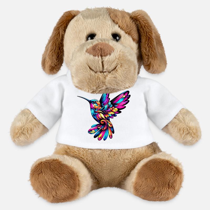 Kolibri - MiniFeet® Hund Helge - Weiß