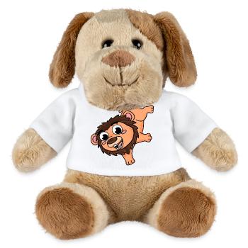 Kleiner Löwe - MiniFeet® Hund Helge - Weiß - Vorne
