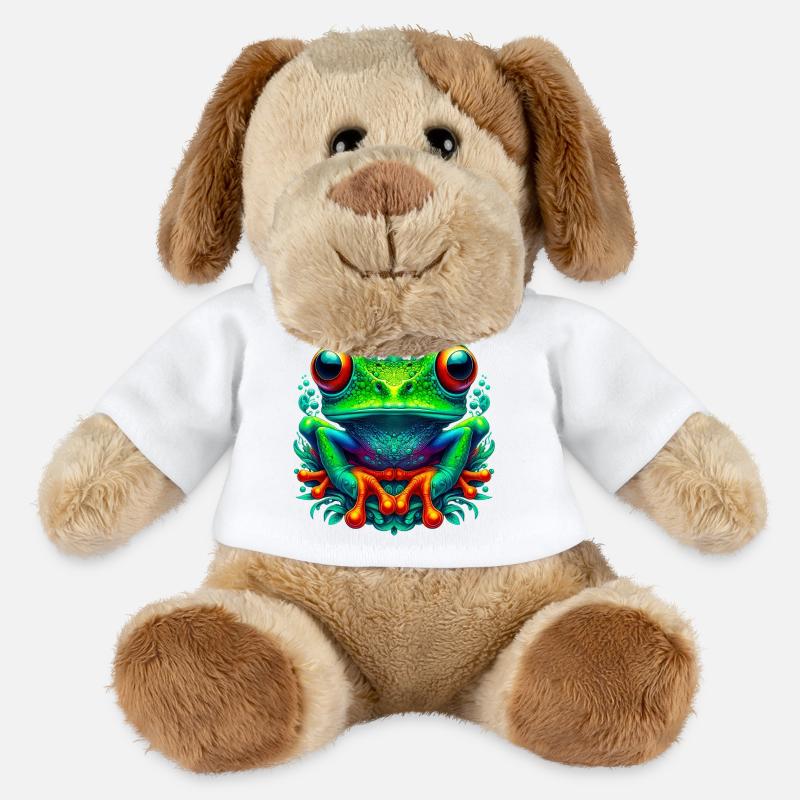 Frosch - MiniFeet® Hund Helge - Weiß