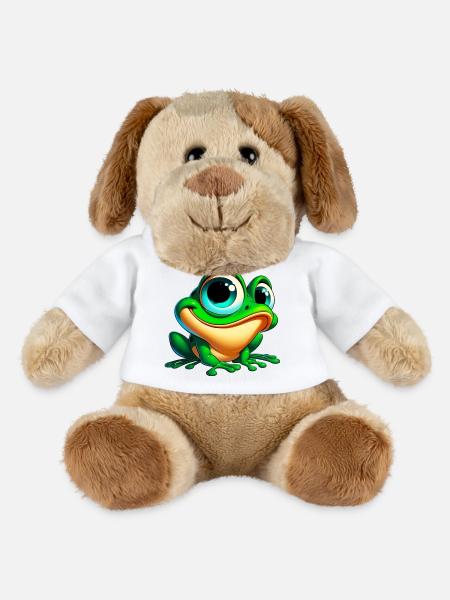 Frosch - MiniFeet® Hund Helge - Weiß