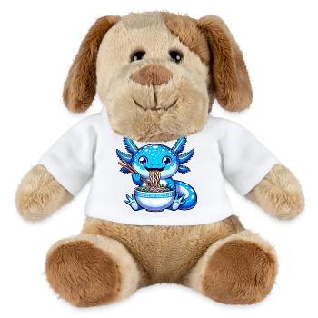 Blue Noodle Dragon Chopsticks - MiniFeet® Dog Helge - white - Front