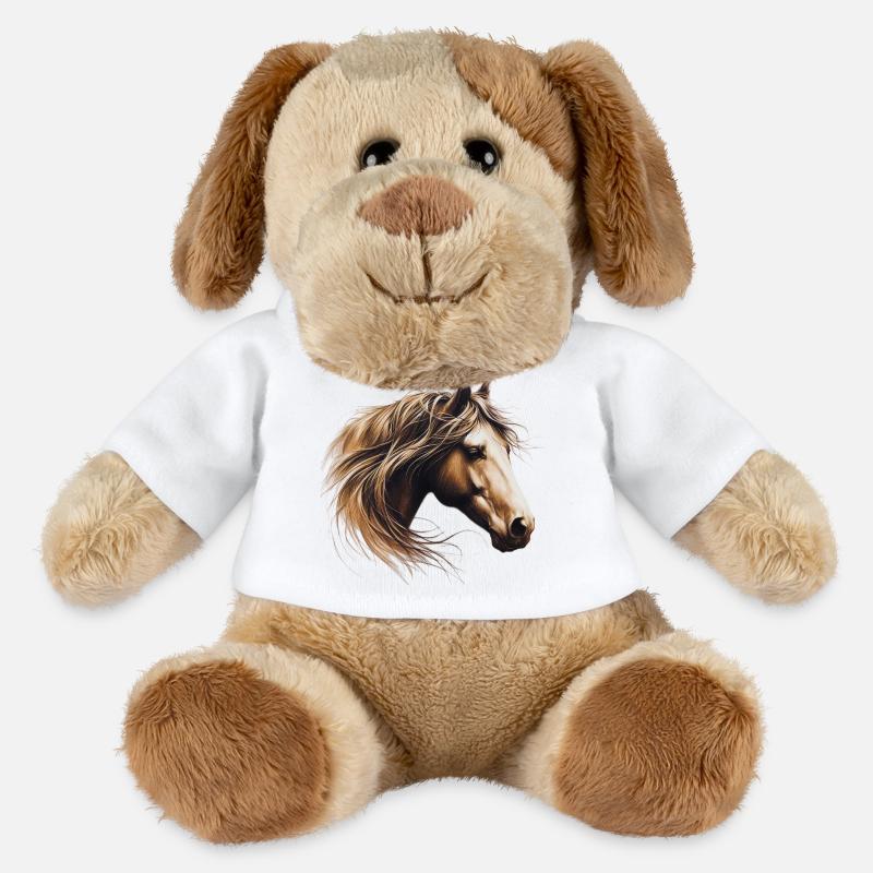 Pferd - MiniFeet® Hund Helge - Weiß