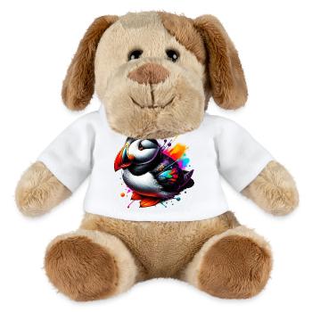 Papageitaucher - MiniFeet® Hund Helge - Weiß - Vorne