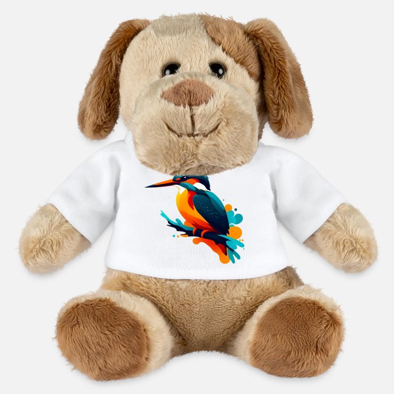 Eisvogel - MiniFeet® Hund Helge - Weiß