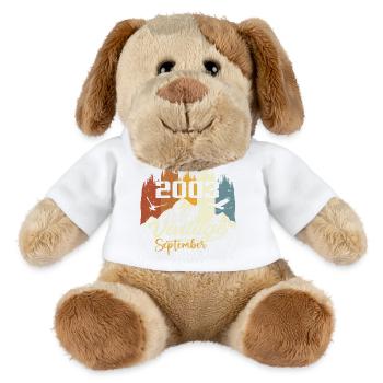 Legends Were Born In September 2003 Vintage 2003 - MiniFeet® Hund Helge - Weiß - Vorne