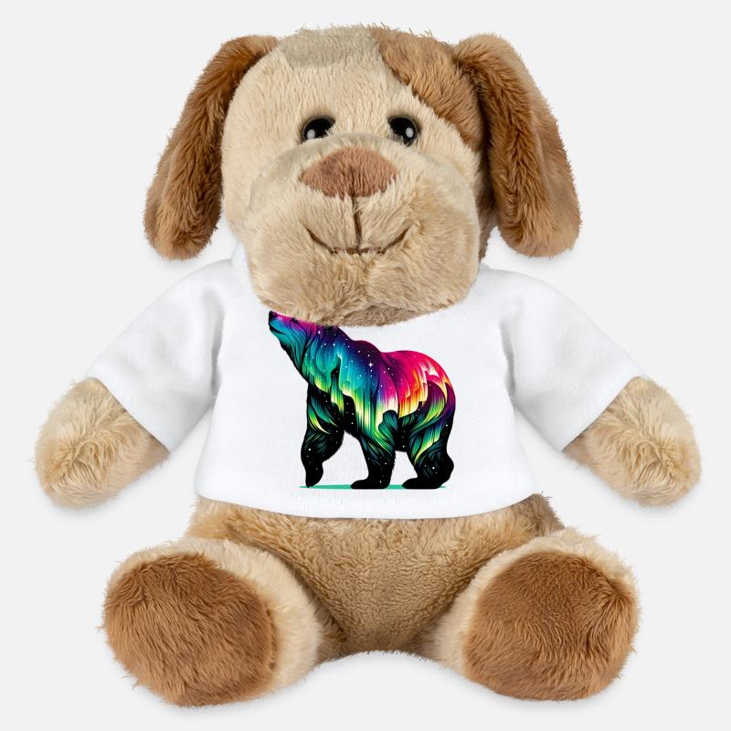 Bär - MiniFeet® Hund Helge - Weiß