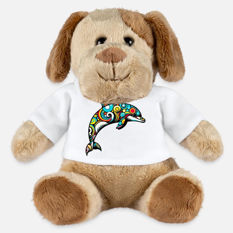 Delfin - MiniFeet® Hund Helge - Weiß