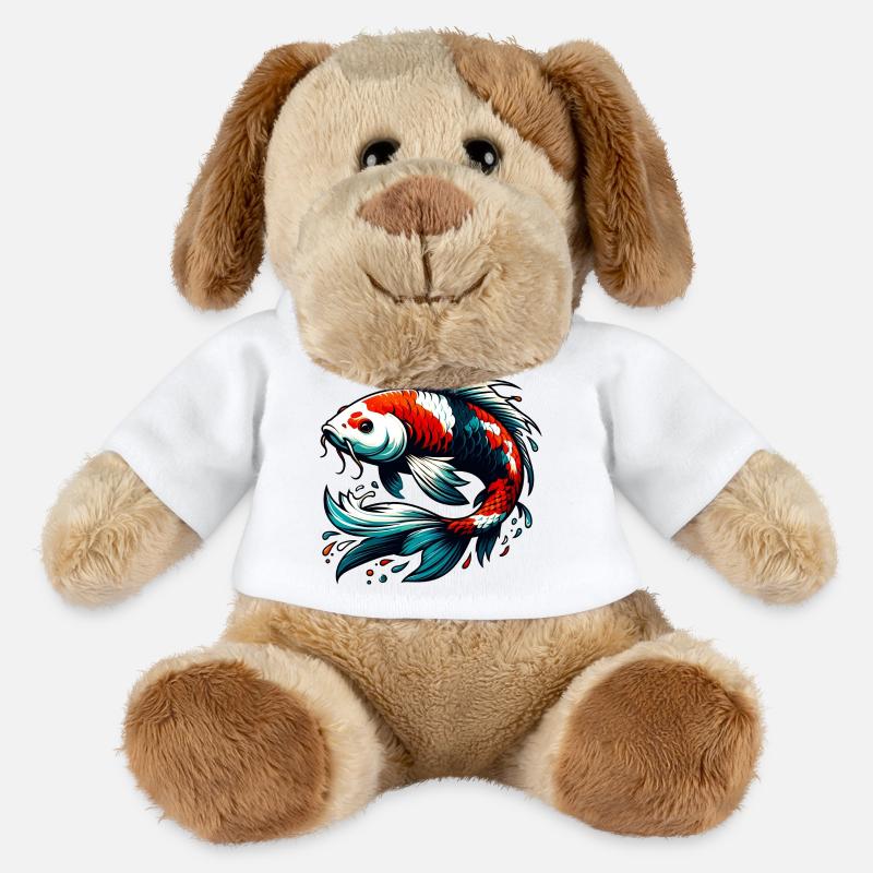 Koi Carp - MiniFeet® Dog Helge - white