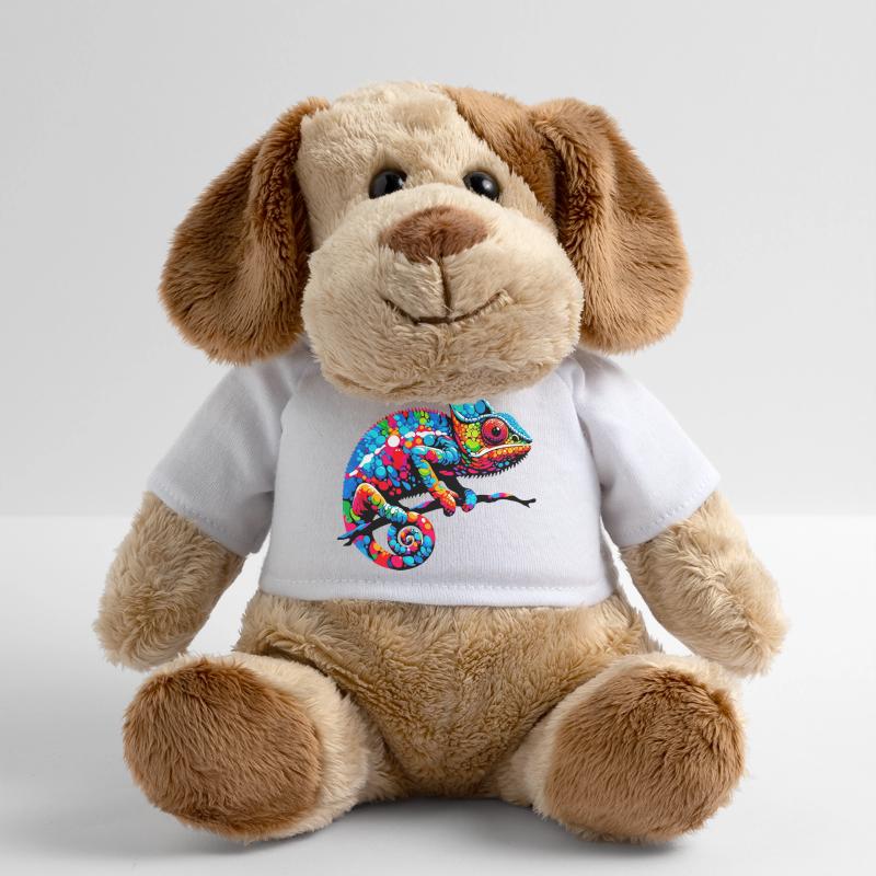 Caméléon Chien en peluche Helge MiniFeet®