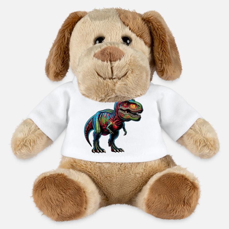 Dinosaurier - MiniFeet® Hund Helge - Weiß
