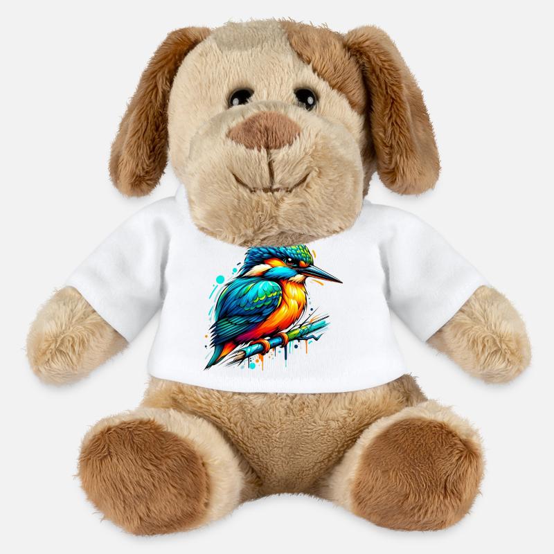 Eisvogel - MiniFeet® Hund Helge - Weiß
