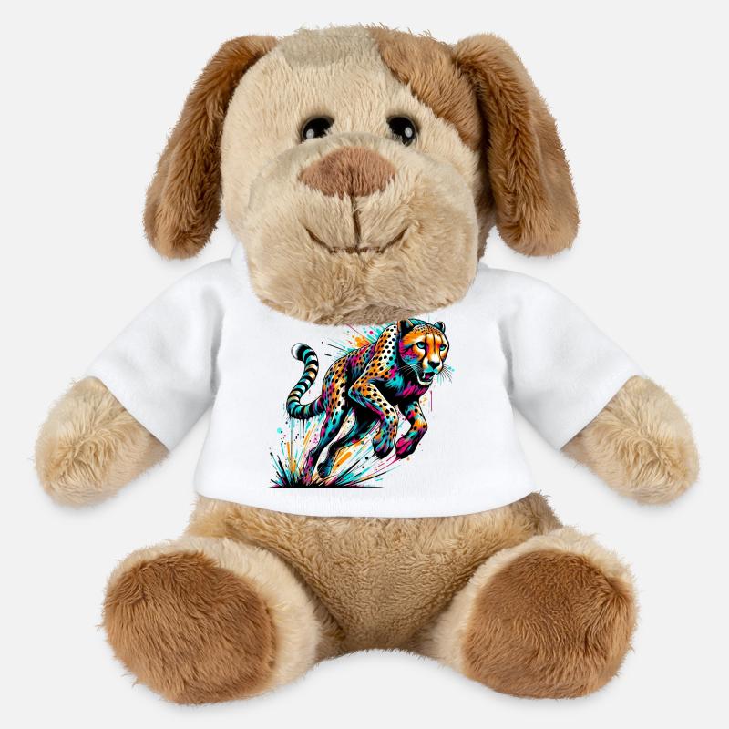 Gepard - MiniFeet® Hund Helge - Weiß