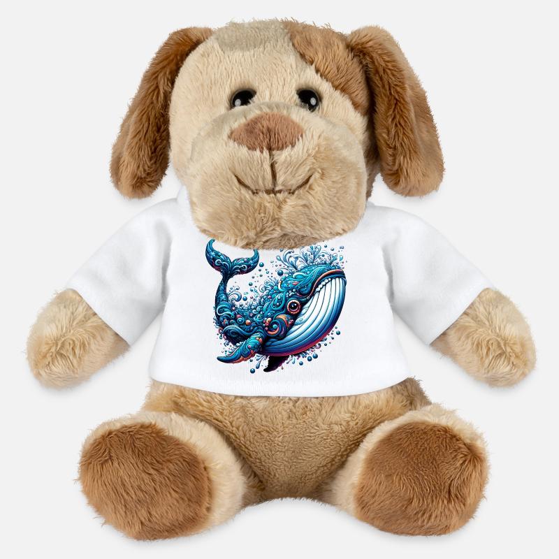 Whale - MiniFeet® Dog Helge - white