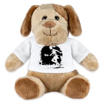 Lacrosse Player - MiniFeet® Dog Helge - white - Front