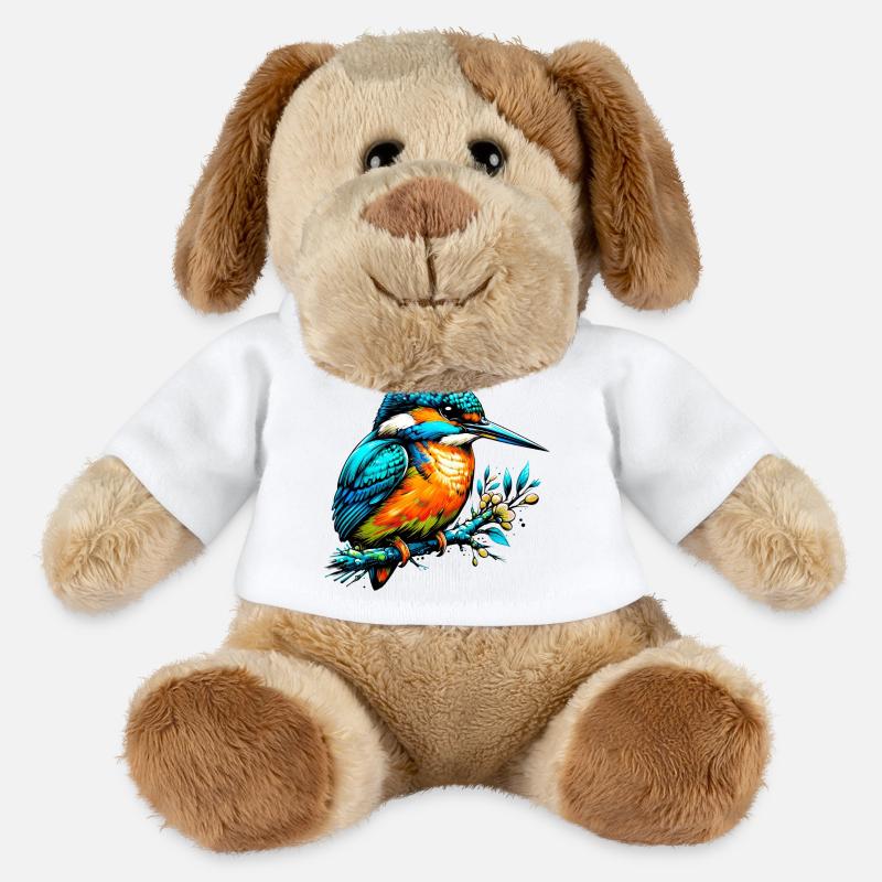 Eisvogel - MiniFeet® Hund Helge - Weiß