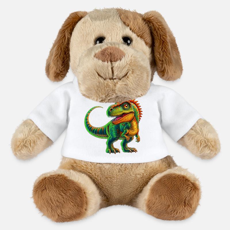 Dinosaurier - MiniFeet® Hund Helge - Weiß