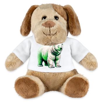 Weißer Eisbär - MiniFeet® Hund Helge - Weiß - Vorne